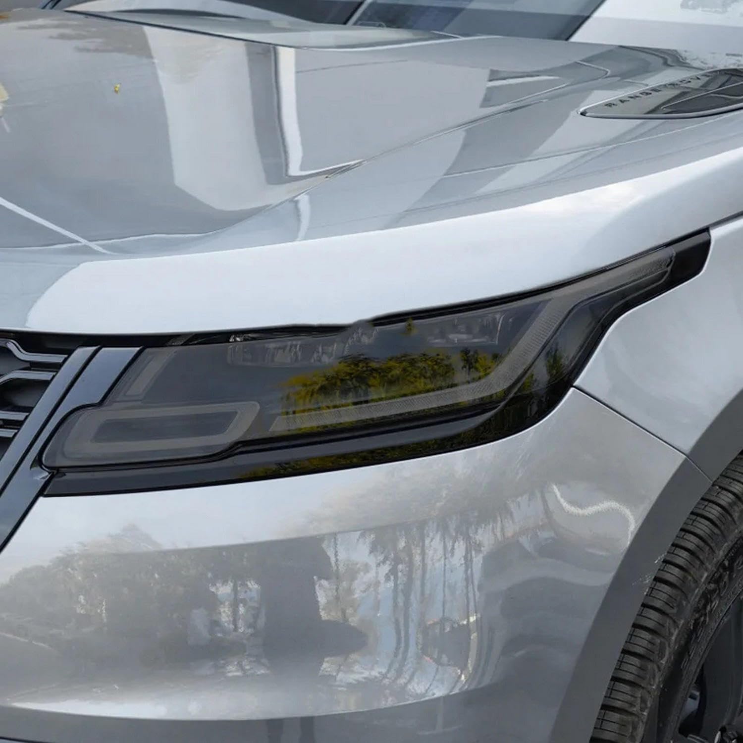 Film de protection phare Range Rover Velar pour trajets et routes sereines