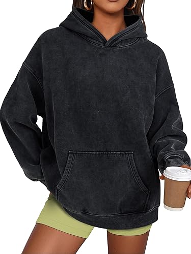 Trendy Queen Oversized Hoodies for Women Teen Girl Winter Sweatshirt