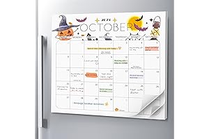 Magnetic Calendar for Refrigerator - 20 Monthly Refrigerator Calendar