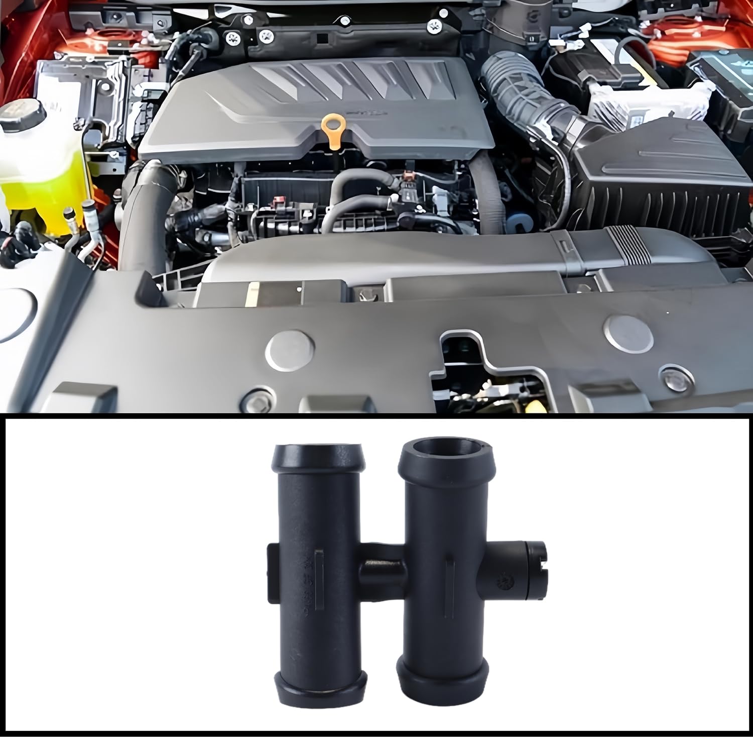 Connettore di spurgo dell'aria del tubo flessibile del liquido di raffreddamento, 17127515494 per Mini R50 2000-2006 Cabrio R52 2002-2008 Sostituisce la parte