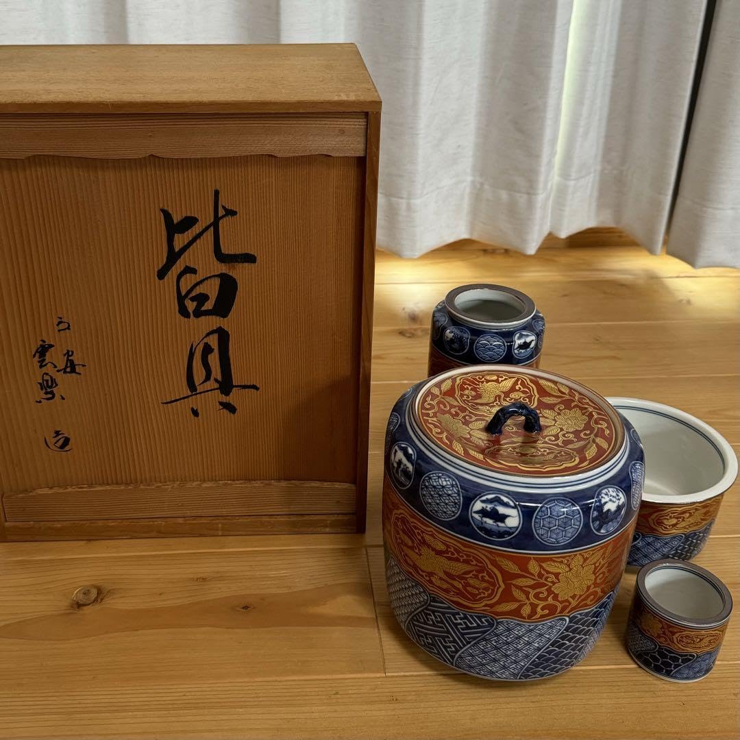 皆具斎藤雲楽⭐︎京焼清水焼伝統工芸士⭐︎茶道具 皆具斎藤雲楽⭐︎京焼清水焼伝統工芸士⭐︎茶道具
