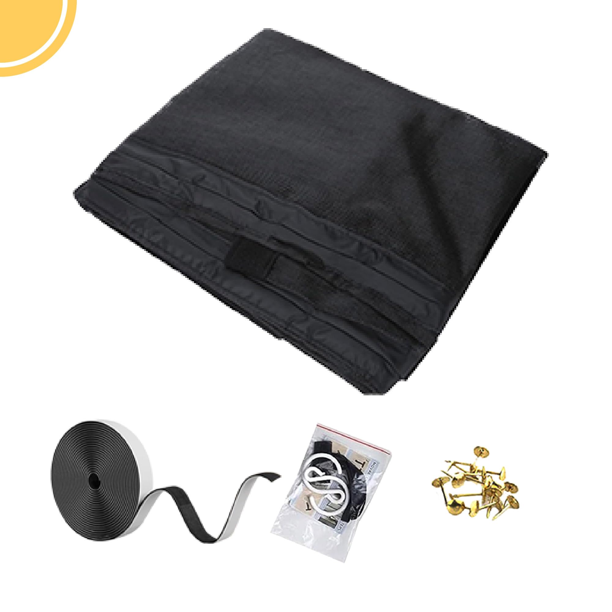 Moustiquaire Porte Fenetre 207 x 180 cm Porte Rideau Couloirs Patio Fermeture Automatique Joint Magnétique pour de Balcon, Cave, de Terrasse, Blanc