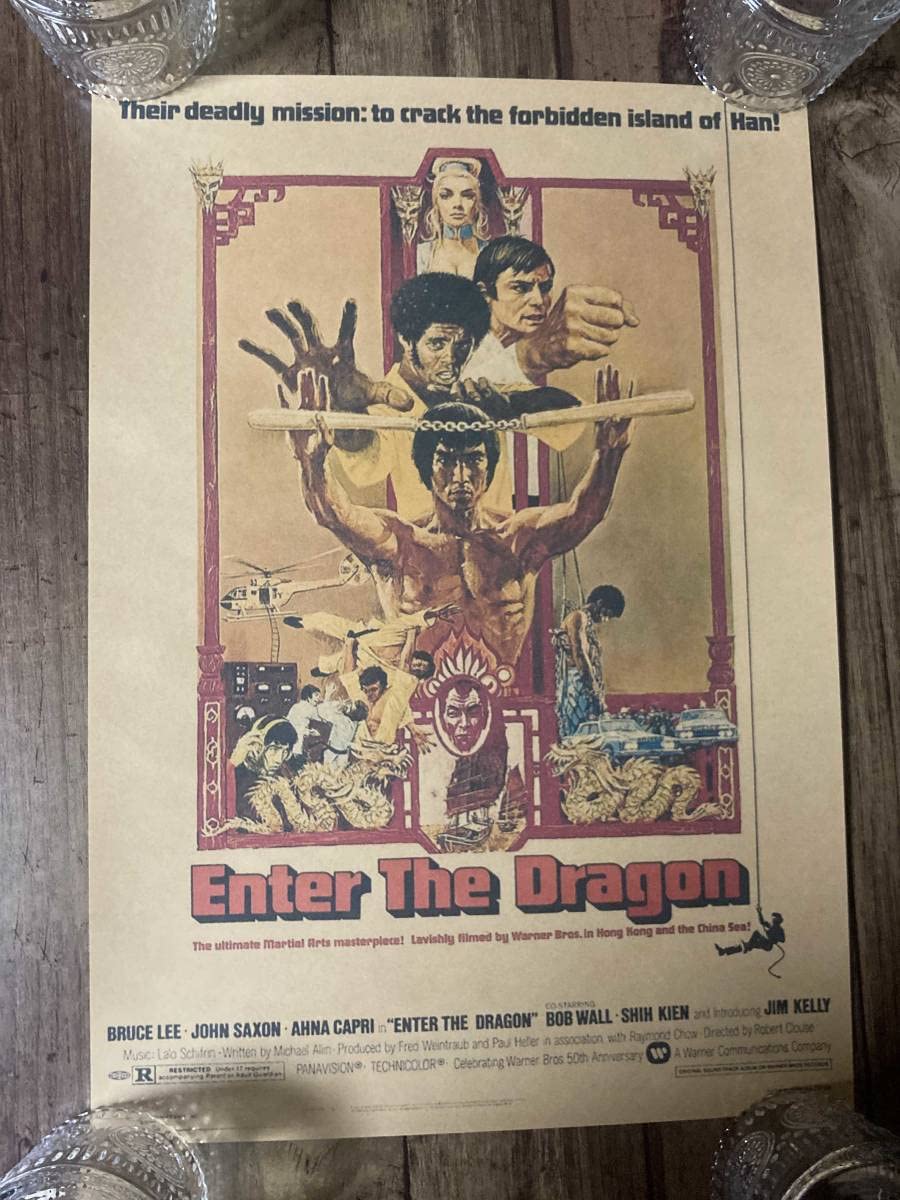 洋画映画ポスター ブルース・リー / 燃えよドラゴン ブルース・リー
