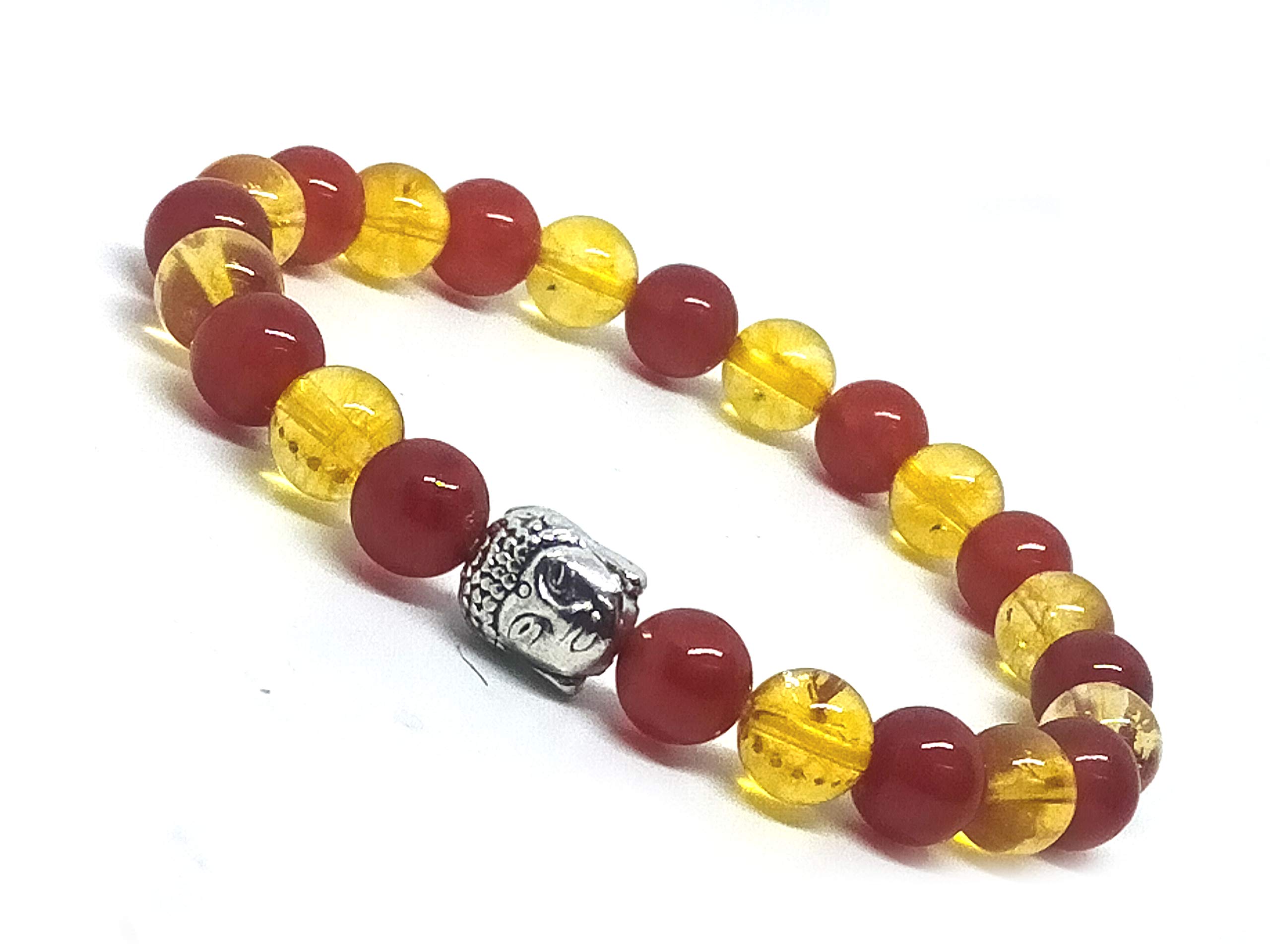 Astroghar Real Citrine and Carnelian Stretch Bracelet for Men and Women (B08WLZ54M3) Amazon Price History, Amazon Price Tracker