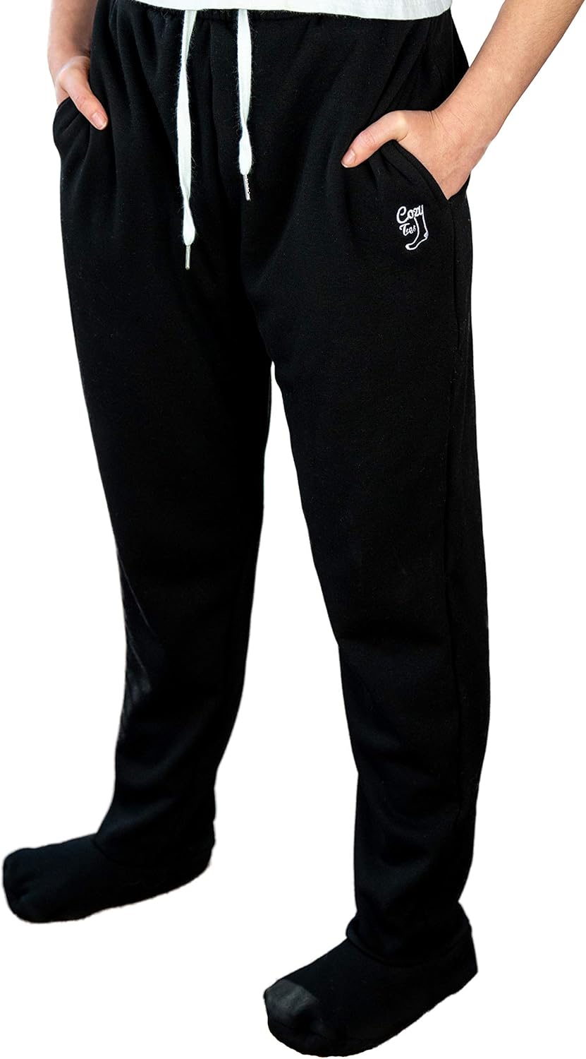 Sweatpants with feet for adults Clearance