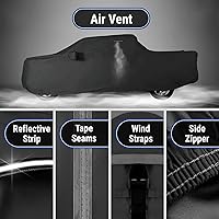 Vista 5 de iCarCover Premium Cubierta para Camiones para Ford Explorer Sport Trac 2001-2010 de Alta Resistencia Impermeable para Todo Clima Personalizada