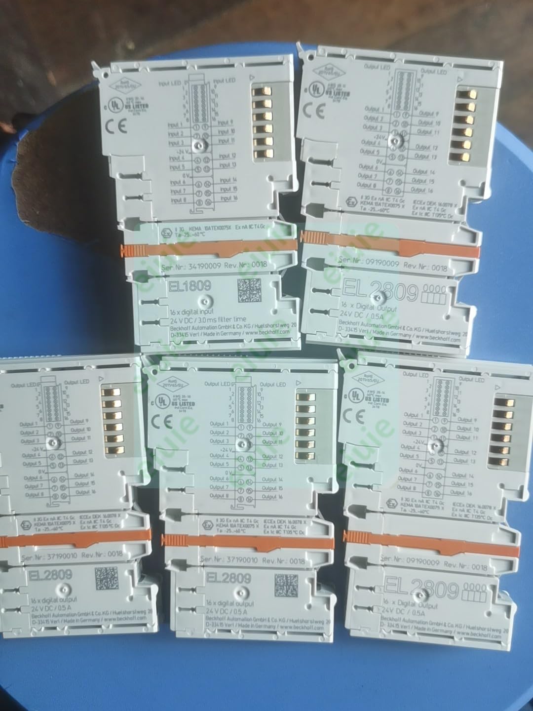 EL1809(5 Pcs Used) Remaining unutilized Spare Parts for Projects