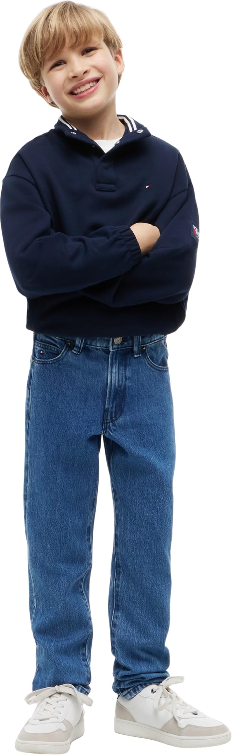 Tommy Hilfiger Jungen Andere Jeans Straight Mid Wash Jeans Kb0kb10467
