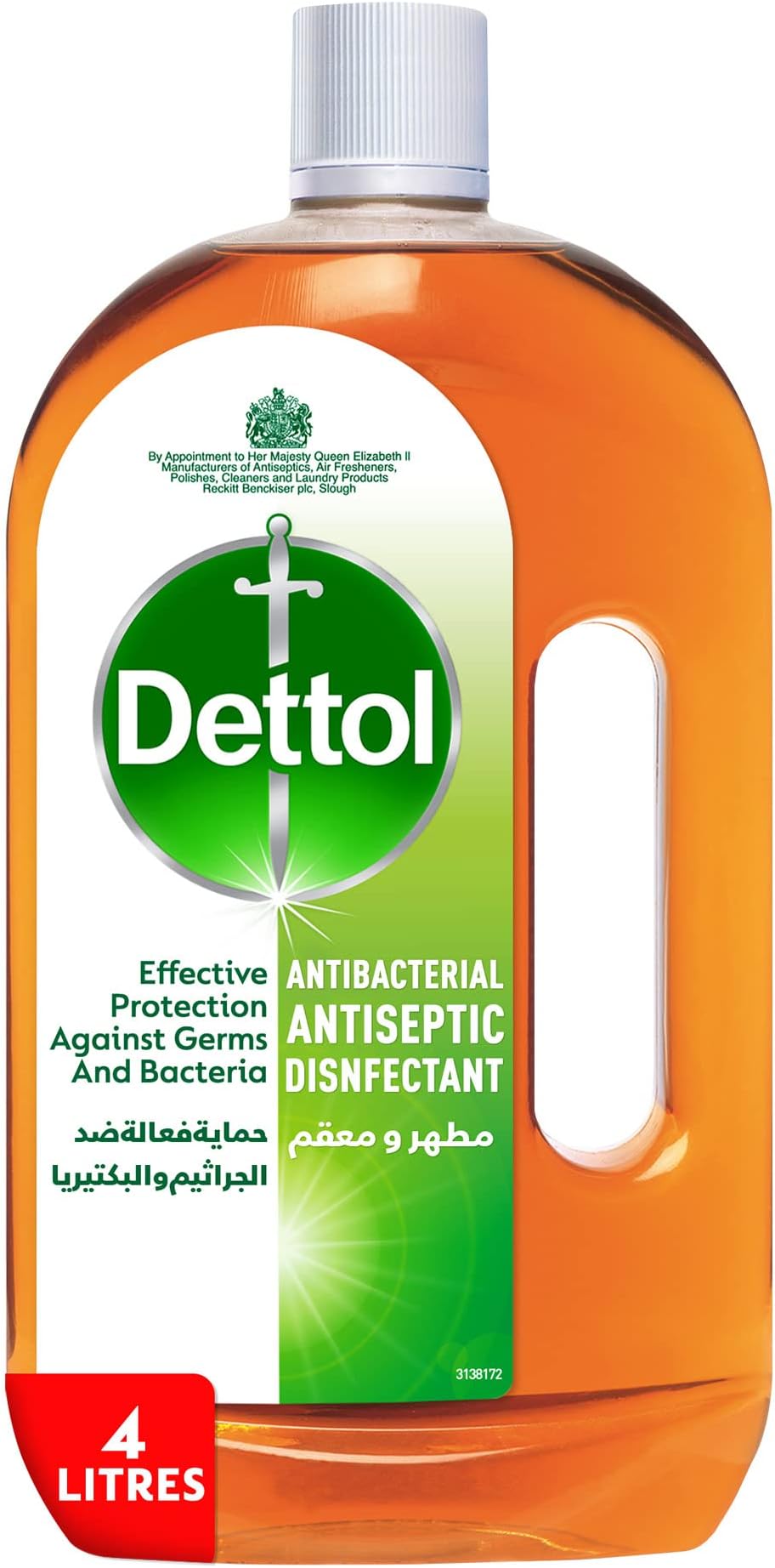 Antiseptic Disinfectant Liquid - 4 L