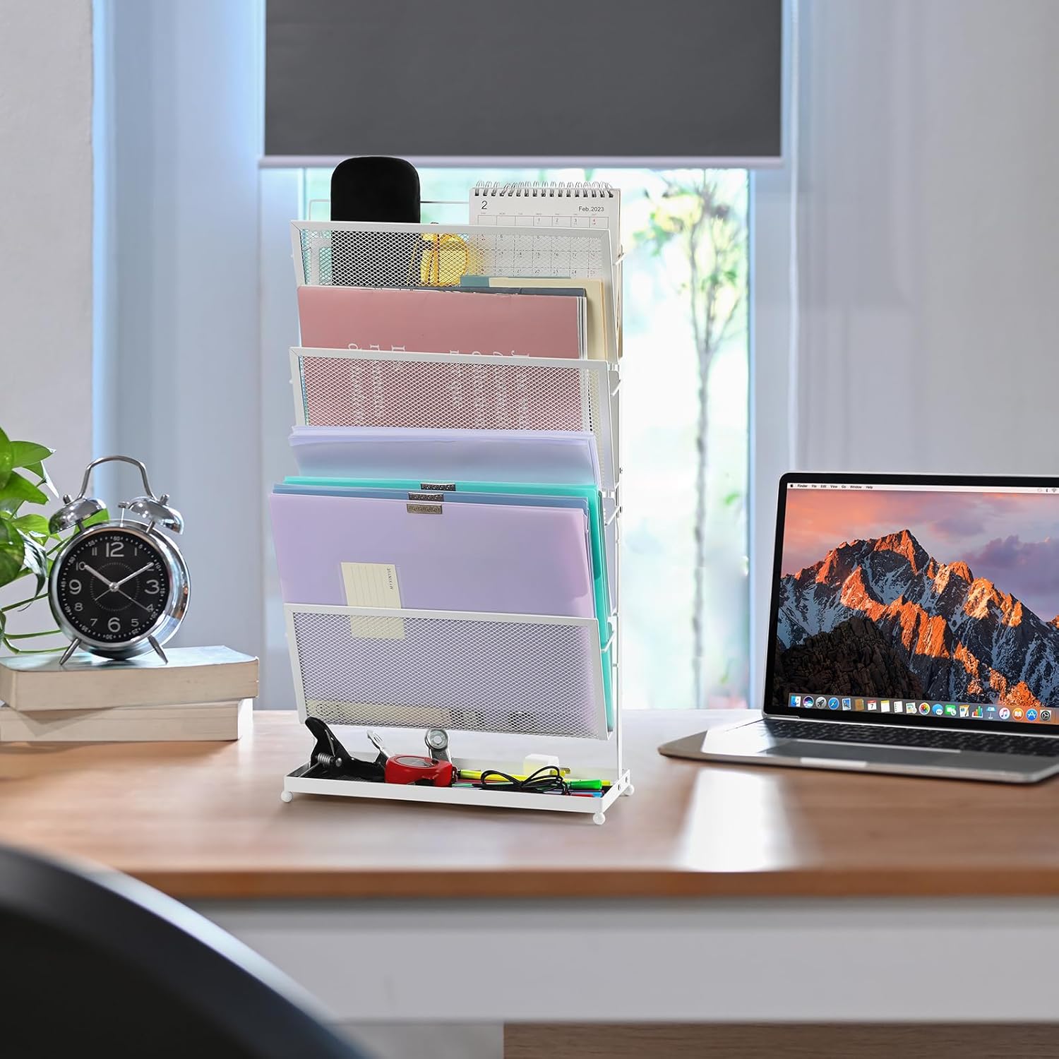 Desktop File Organizer 4Tier Vertical File Folder