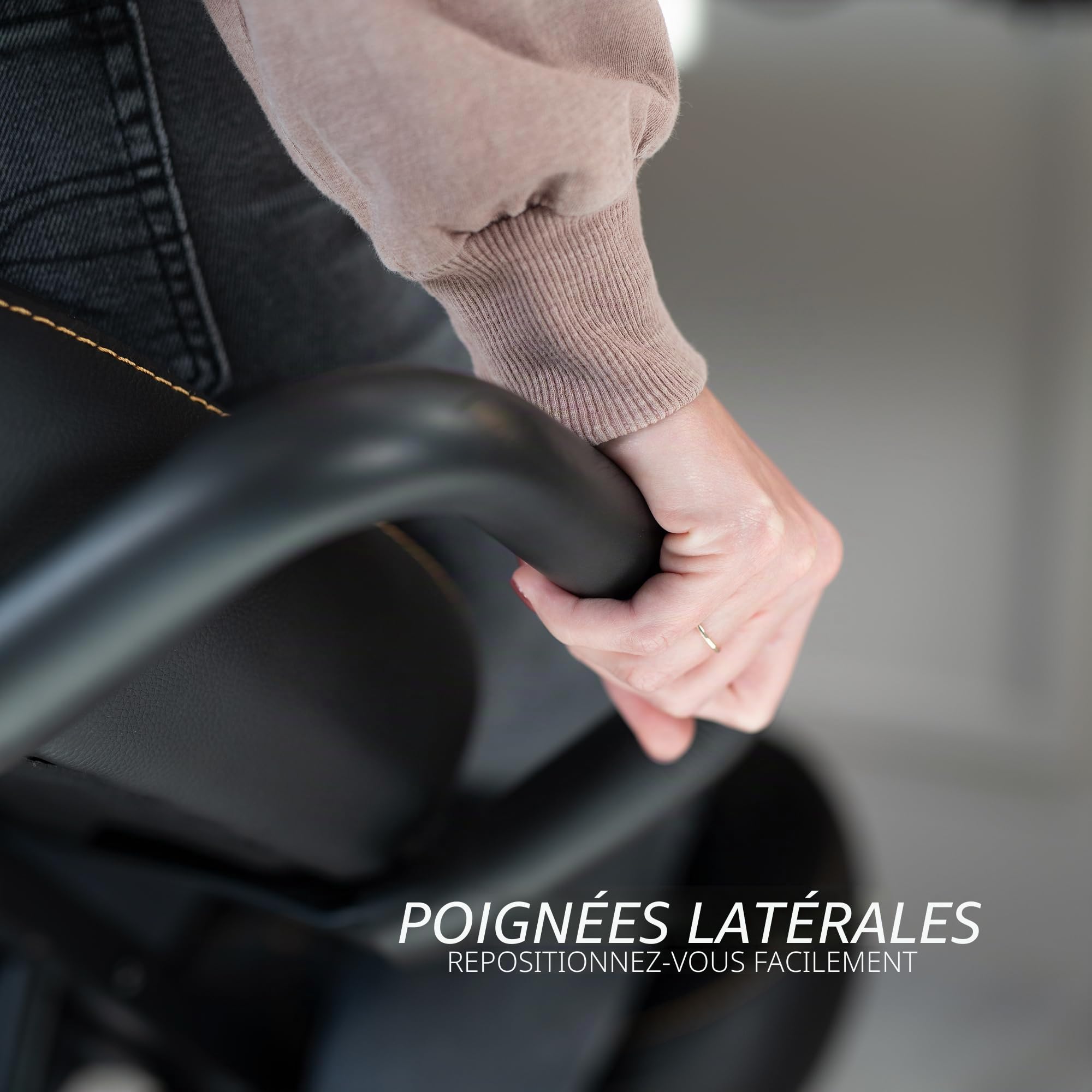 Fauteuil à genoux VIVO DRAGONN DN-CH, métal, noir, taille unique