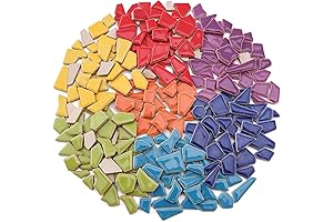 Mosaic Tiles for Crafts Bulk - Ideal for Art Projects