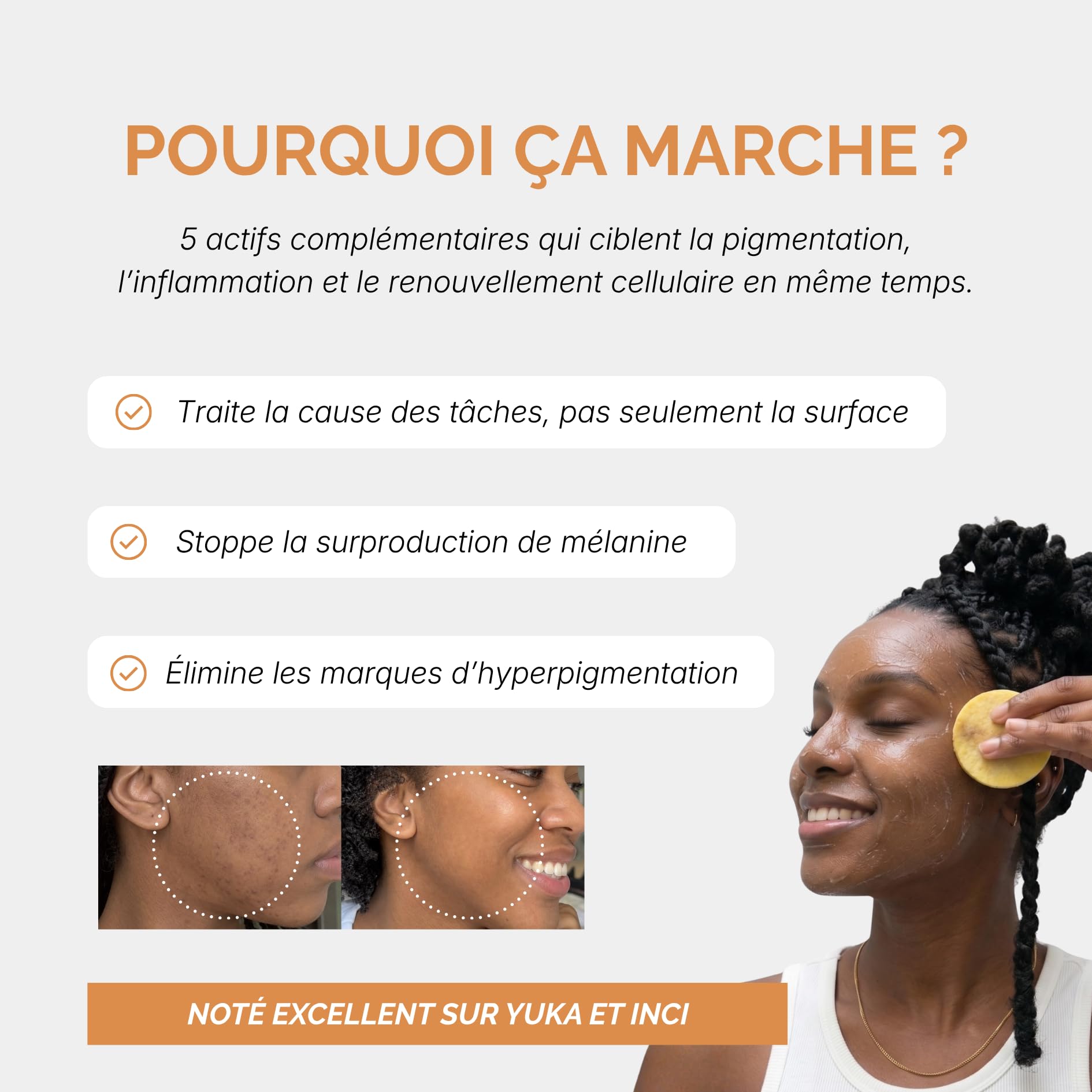 Pads Anti-Imperfections au Curcuma - 250g