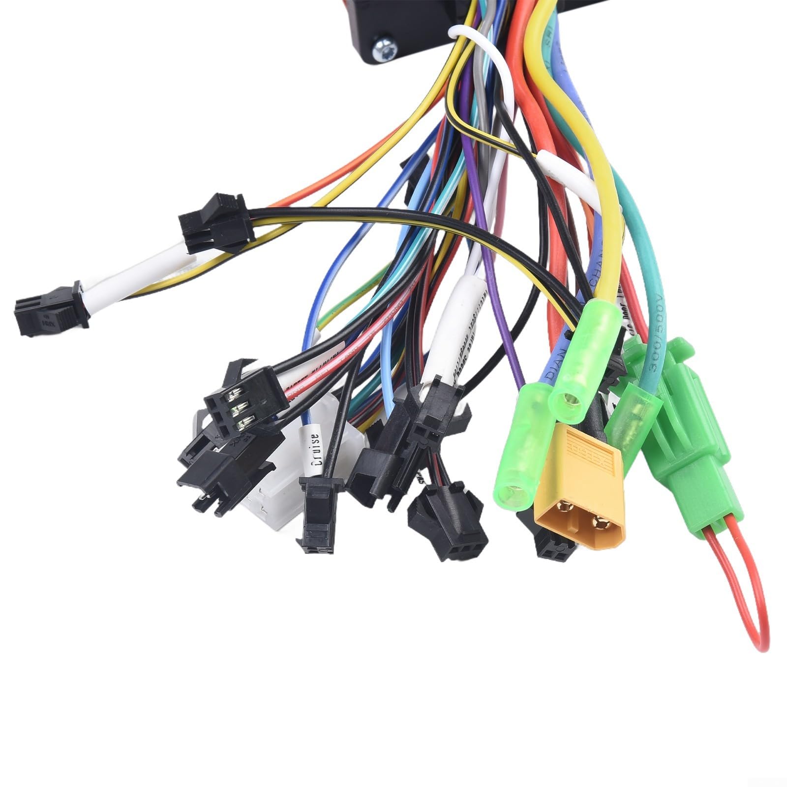 Controlador de onda sinusoidal de 350 W para scooter eléctrico y bicicleta eléctrica, faros y líneas de control de potencia de frenado
