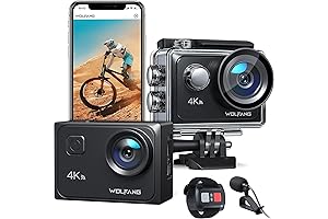 WOLFANG GA300 4k Camera: Capture the Action in Stunning 4K 60fps