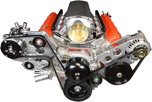 Miniatura 2 de ICT Billet Kit de soporte para compresor de aire acondicionado compatible con LS Corvette - Sanden 508 AC LS AC GTO 551474-1