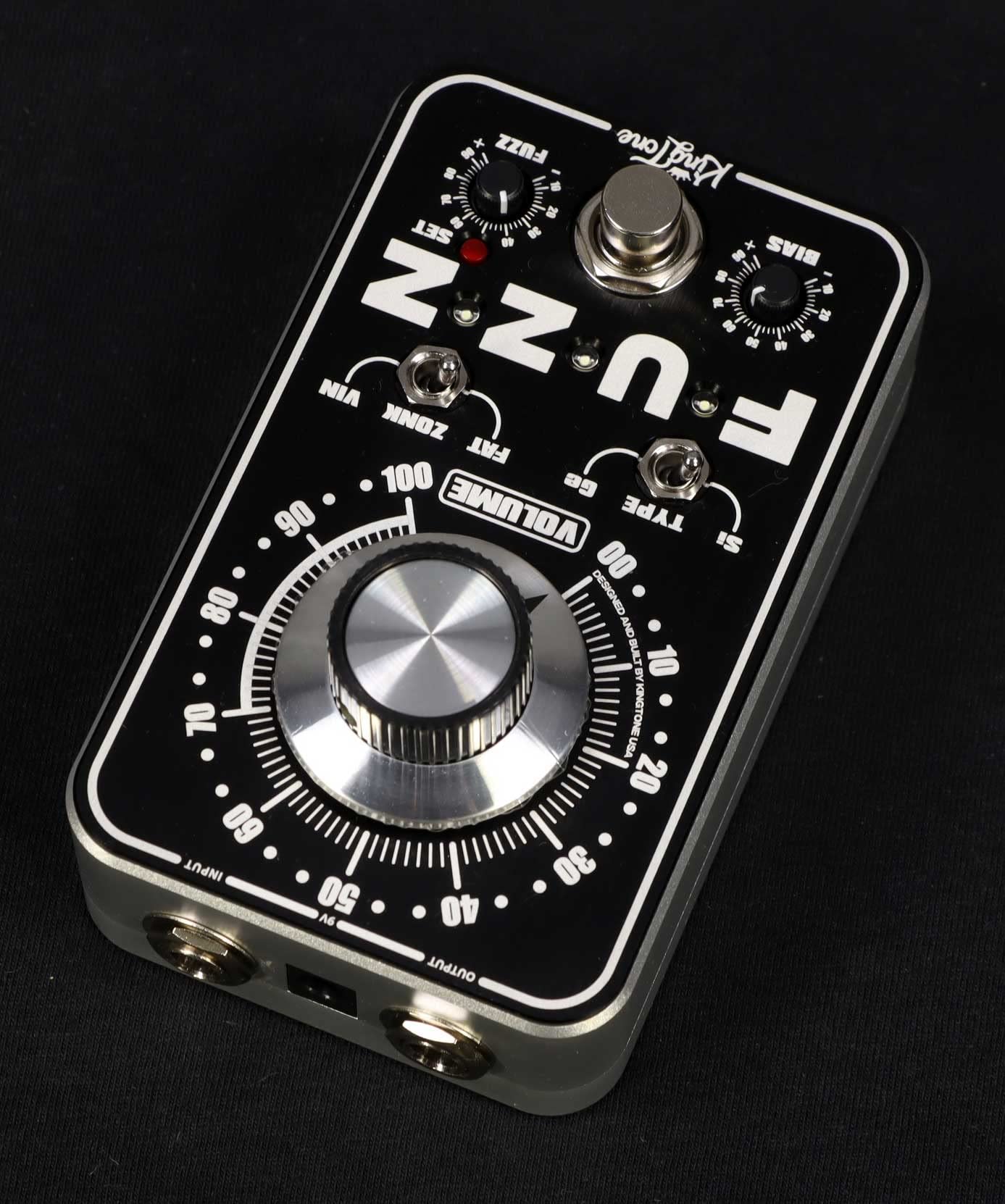 Amazon | King Tone/miniFUZZ V2 Black Panel ファズ