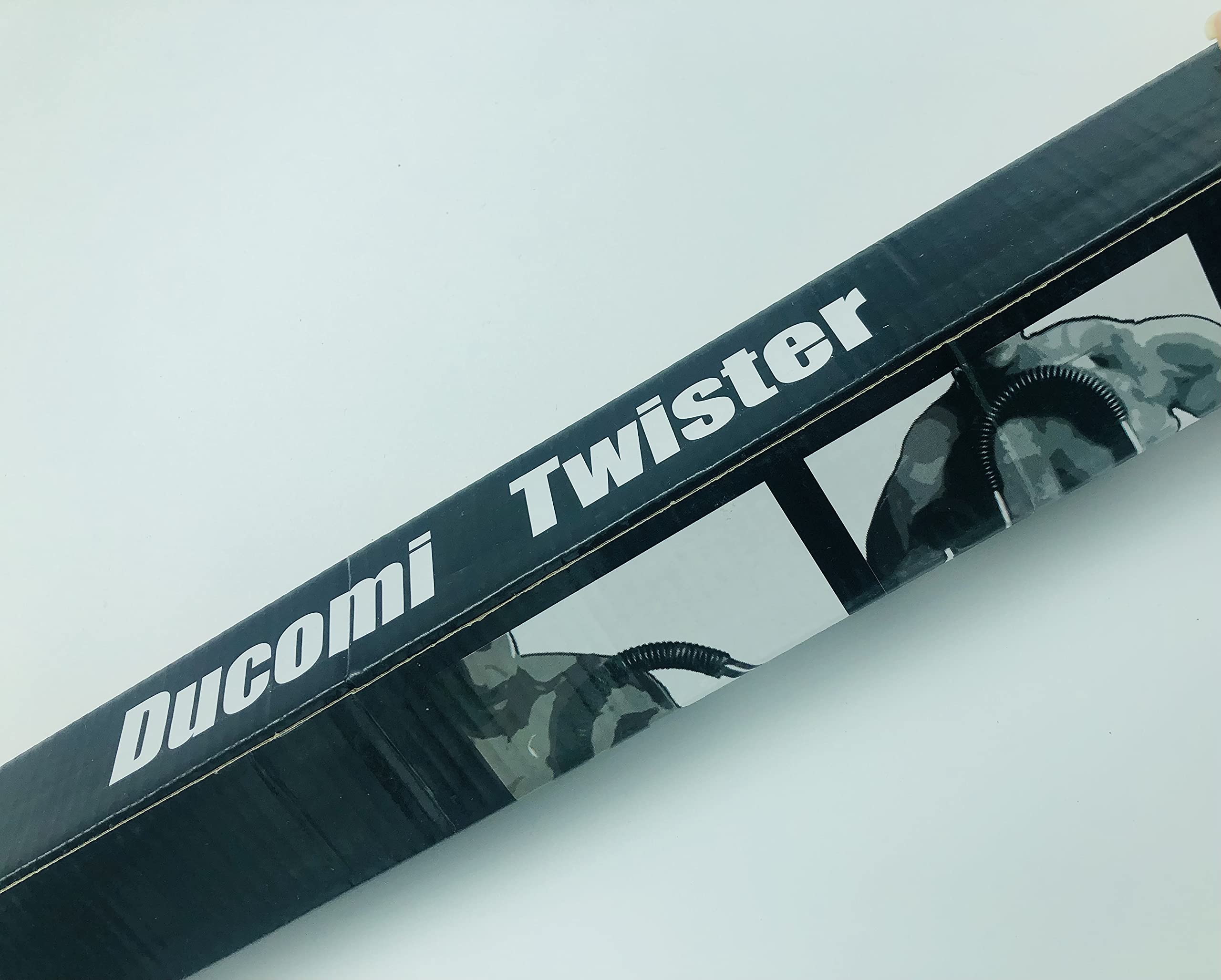 Ducomi Power Molla di resistenza flessibile, manubrio estensori per il seno, strumento per esercizi di fitness per la casa e la palestra, barra Twister uomo e donna - rafforzamento muscolare