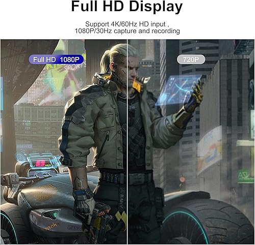 Miniatura 6 de Tarjeta de captura de video HDMI 4K, tarjeta de grabación de video, adaptador de captura de audio HDMI a USB-AUSB-C para enseñanza, transmisión,