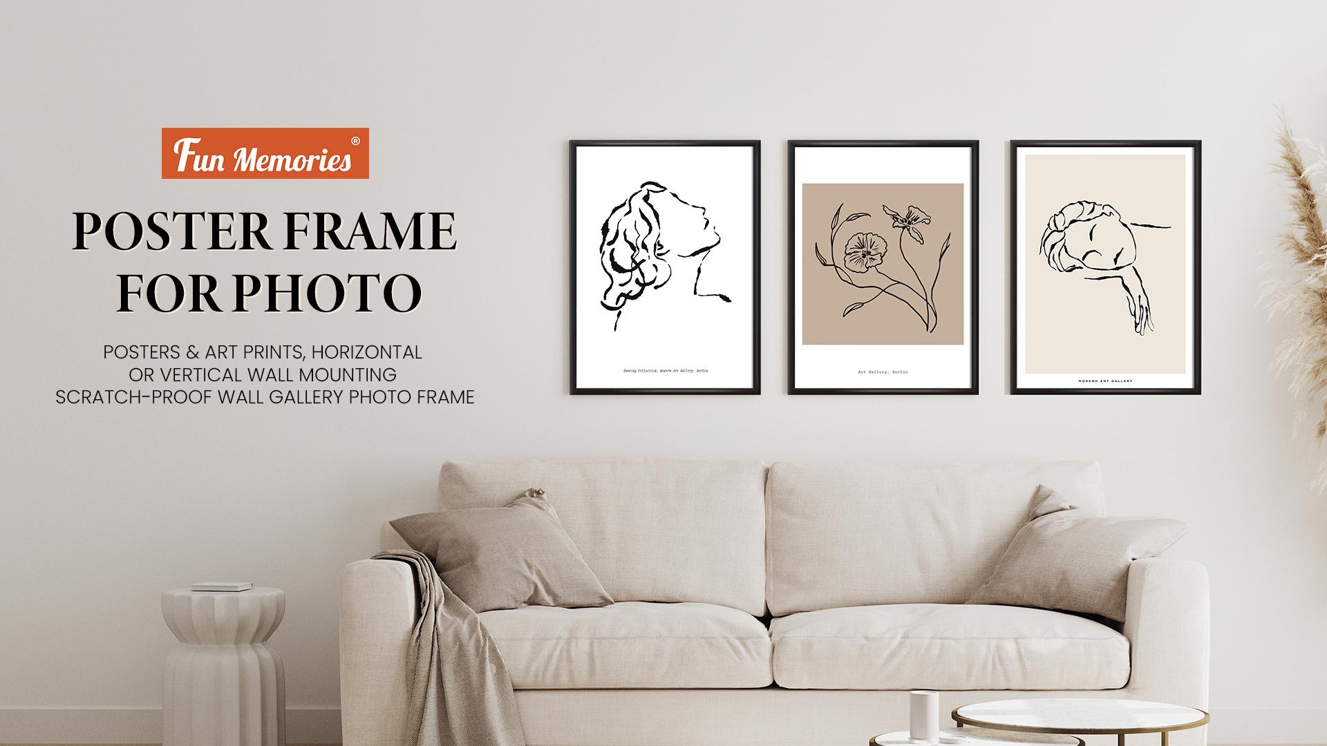 Amazon.com - Fun Memories 20x24 Poster Frame for Photo, Posters