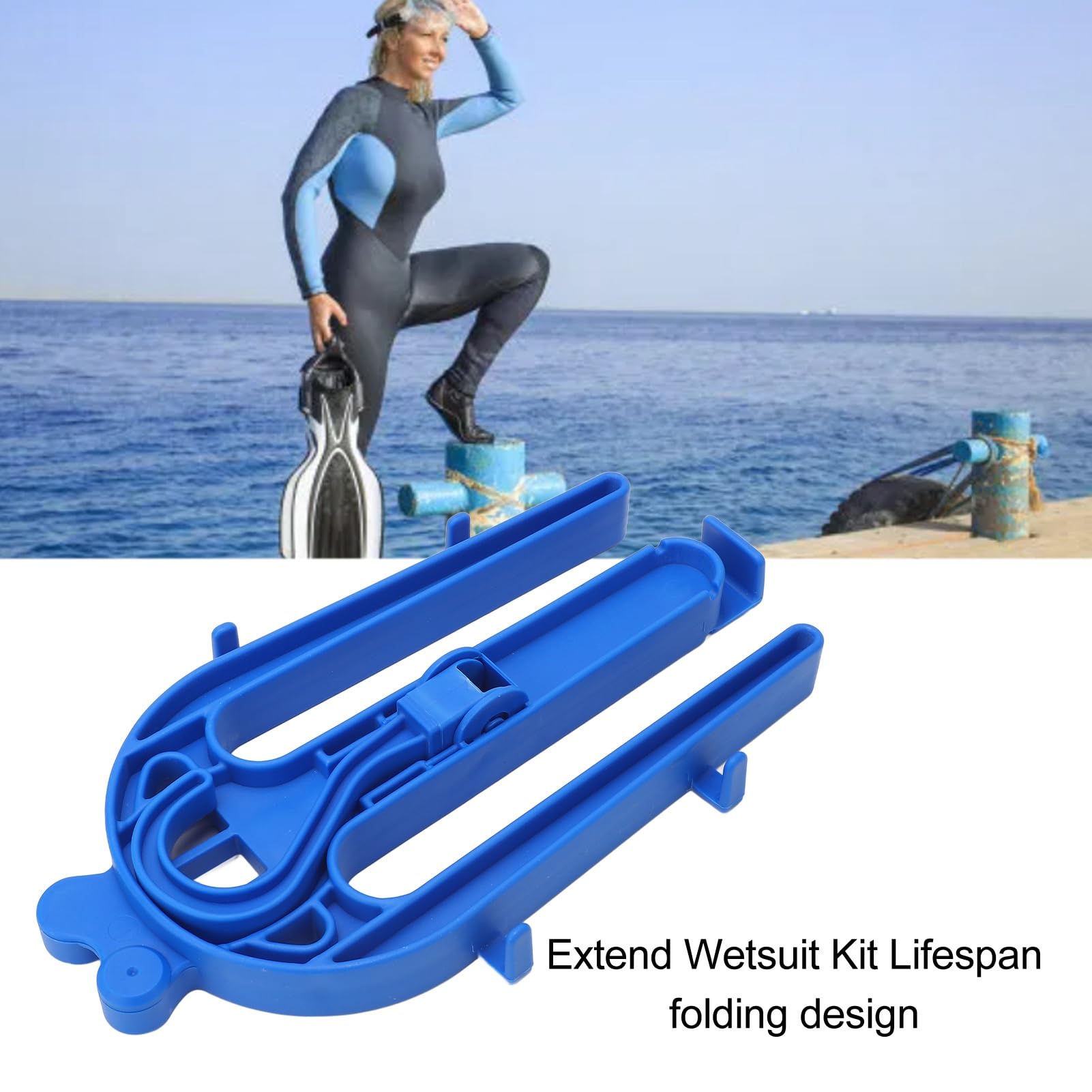 Cintre Robuste Pliable Pour Combinaison De Plongée Étanche - ABS Résistant, Crochet 360° Et Séchage Optimal