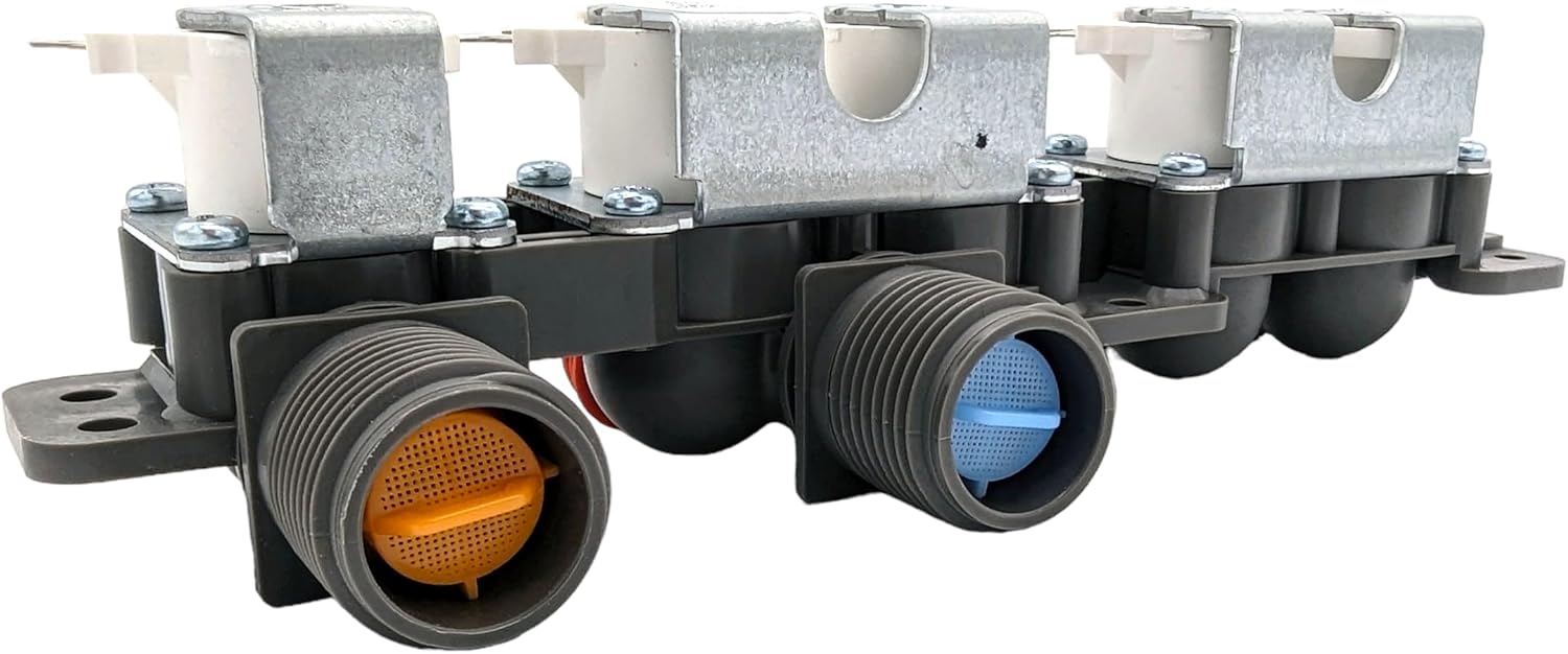 LG AJU75152601 Genuine OEM Water Inlet Valve Assembly for LG Washing Machines
