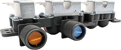 LG AJU75152601 Conjunto de válvula de entrada de agua original OEM para lavadoras LG