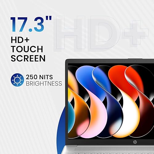 Miniatura 3 de HP Laptop más reciente, pantalla táctil HD+ de 17.3 pulgadas, procesador Intel Core i7-1255U de 12 generación, 16 GB de RAM, SSD PCIe de 1 TB,