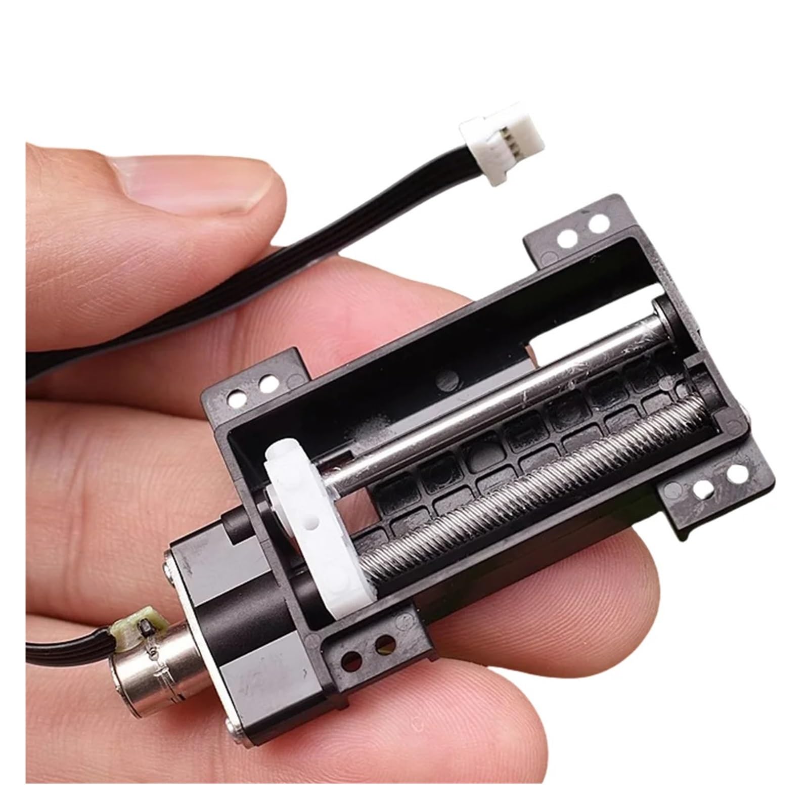 SSQAMACNC 2-Phase 4-Wire 6MM Planetary Reduction Stepper Electronic Starter with Precision Sliding Table Stroke of 30mm