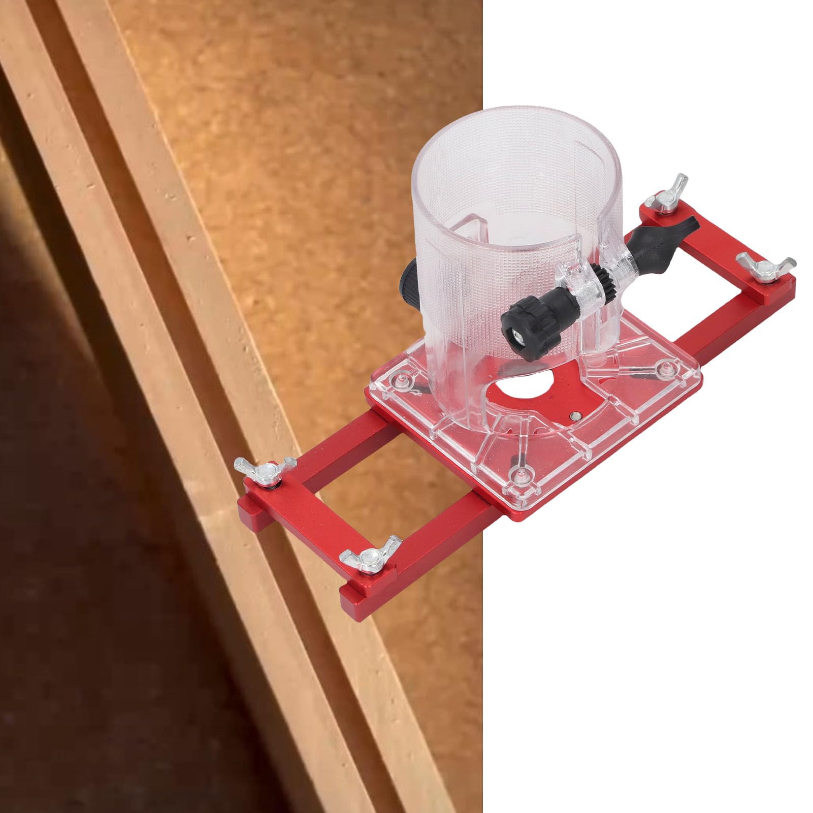 Base de Toupie à Bois Compacte 2 en 1, Support de Rainurage pour Meubles de Placard, pour Machine à Rogner de Diamètre Intérieur 65 Mm