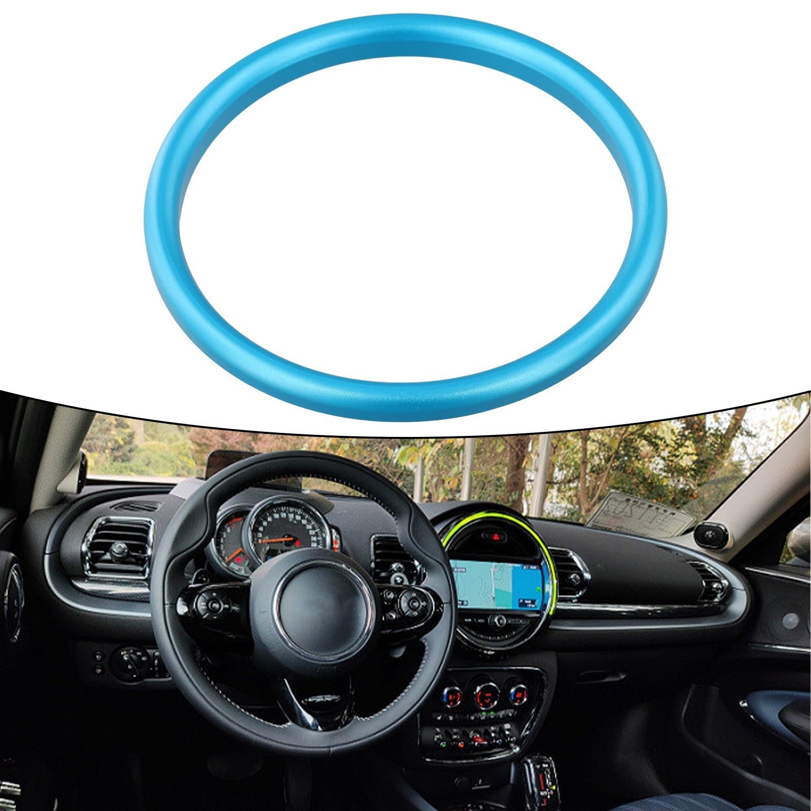 Besttoolifes Anello Centrale Per Volante Per Mini Cooper F54 F55