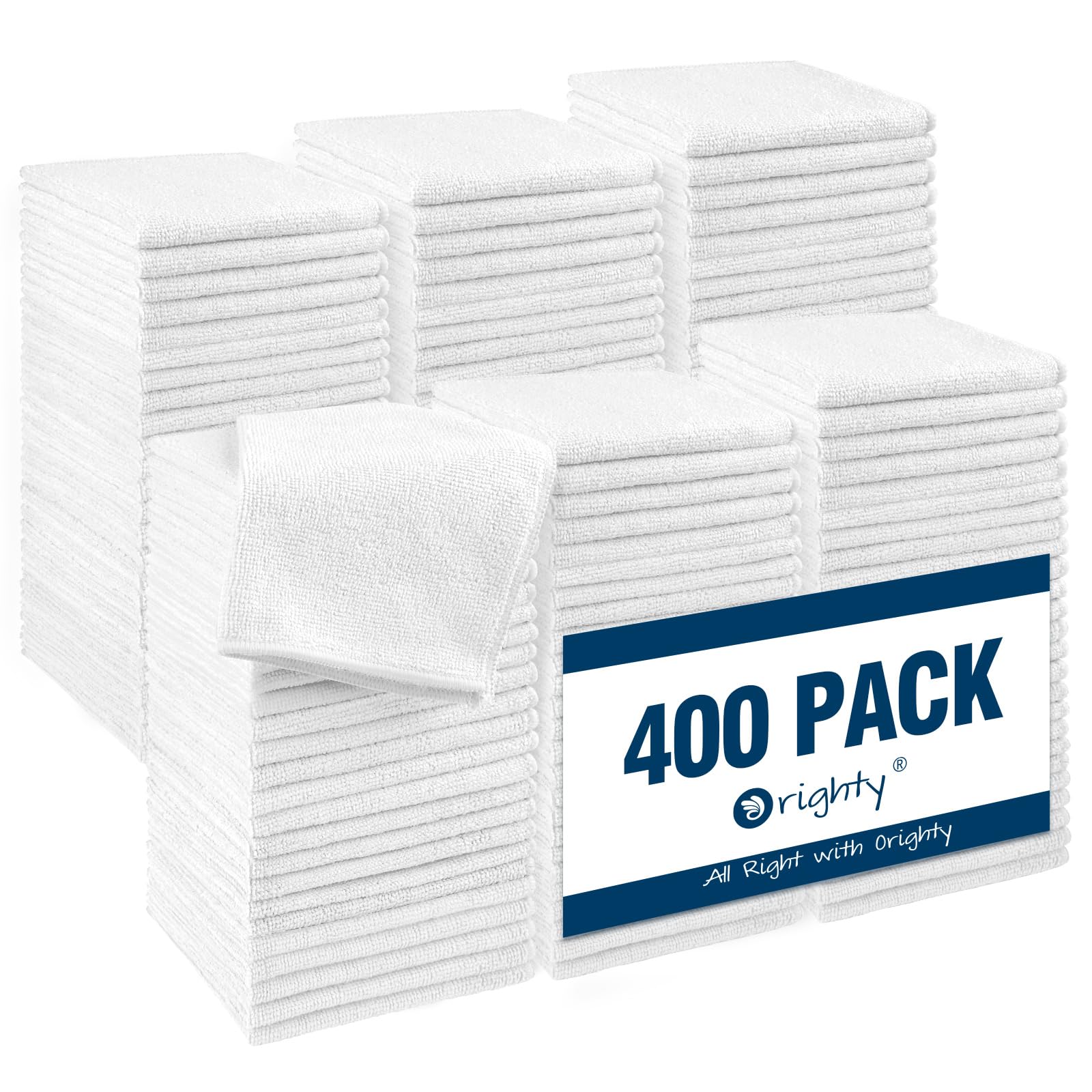 Microfiber Washcloths 400 Pack