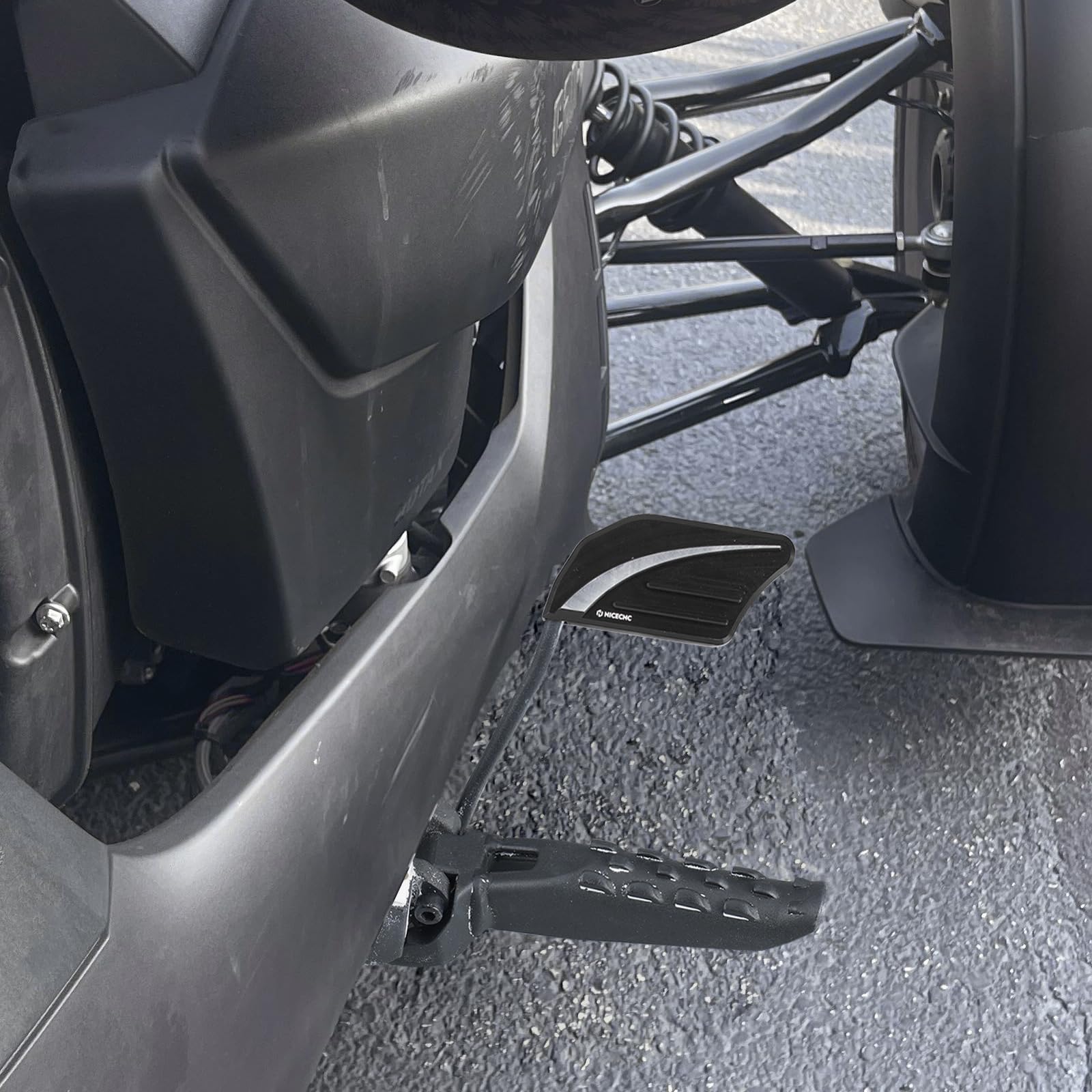 Bremsenstützen-Pedal Für Can Am Ryker - Verlängerte Version Mit Gummi-Griff