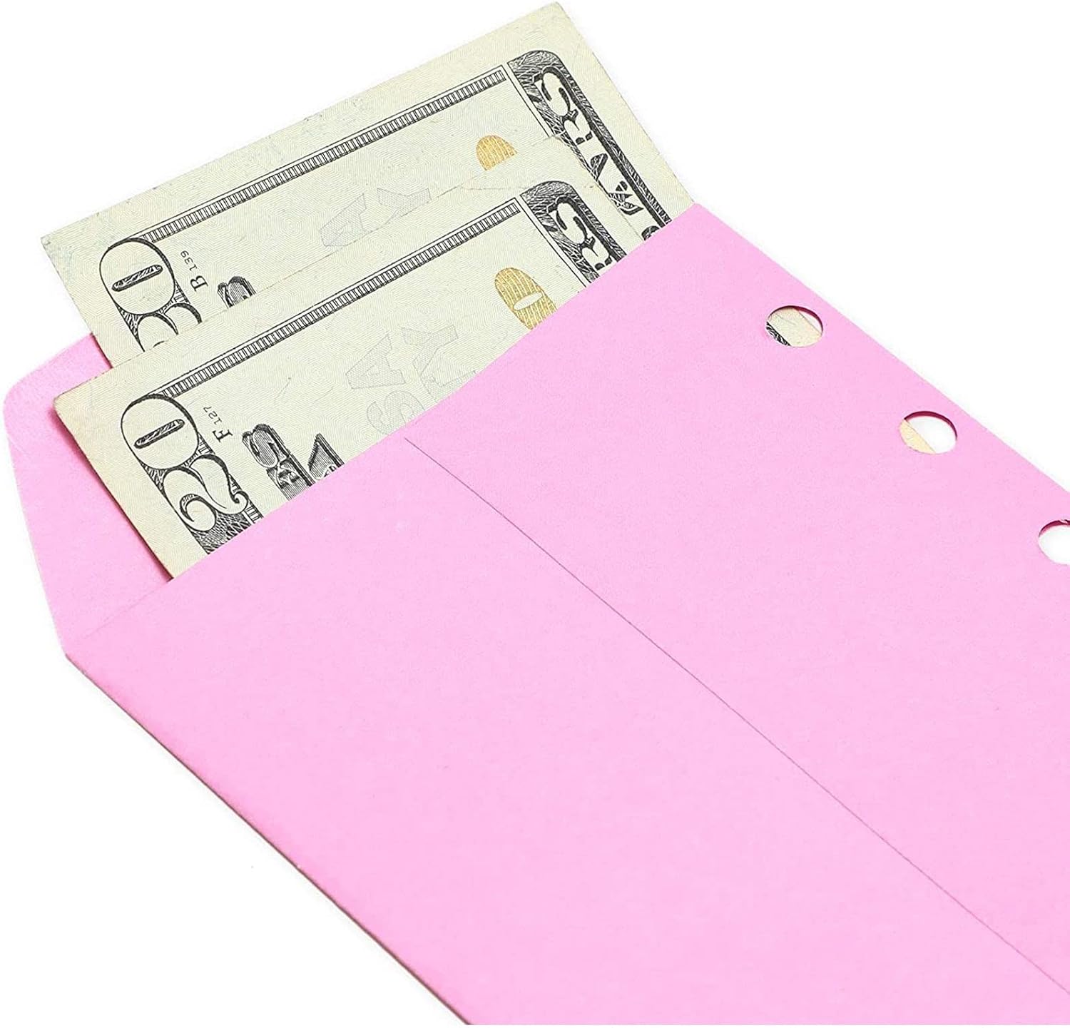 Cash Envelopes with Pre-Punched Holes for Budgeting (6.5 x 3.5 in, 12 Colors, 36 Pack) : Office Products