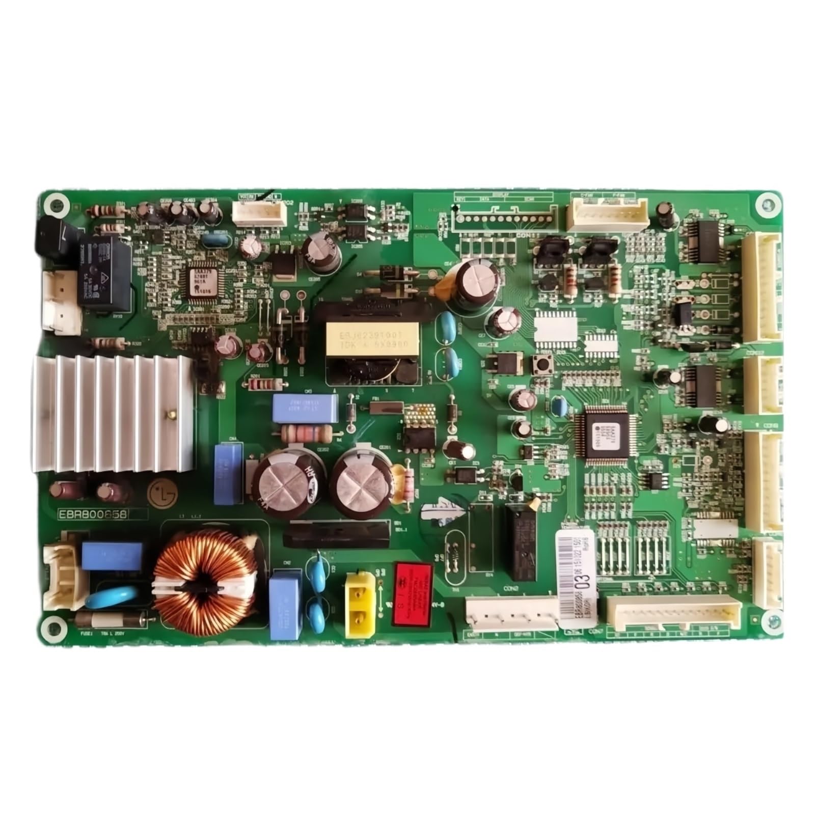 Control Board EBR80085802 Replacement, Compatible With LG Refrigerator Inverter PCB, Fix Cooling & Defrost Error
