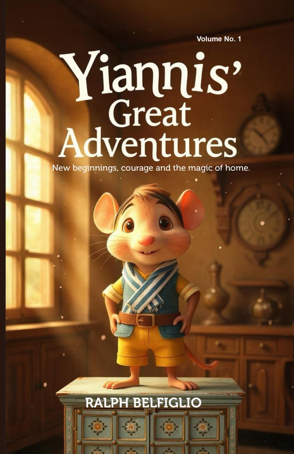 Yiannis' Great Adventures Vol. 1: New beginnings, courage and the magic of home.
