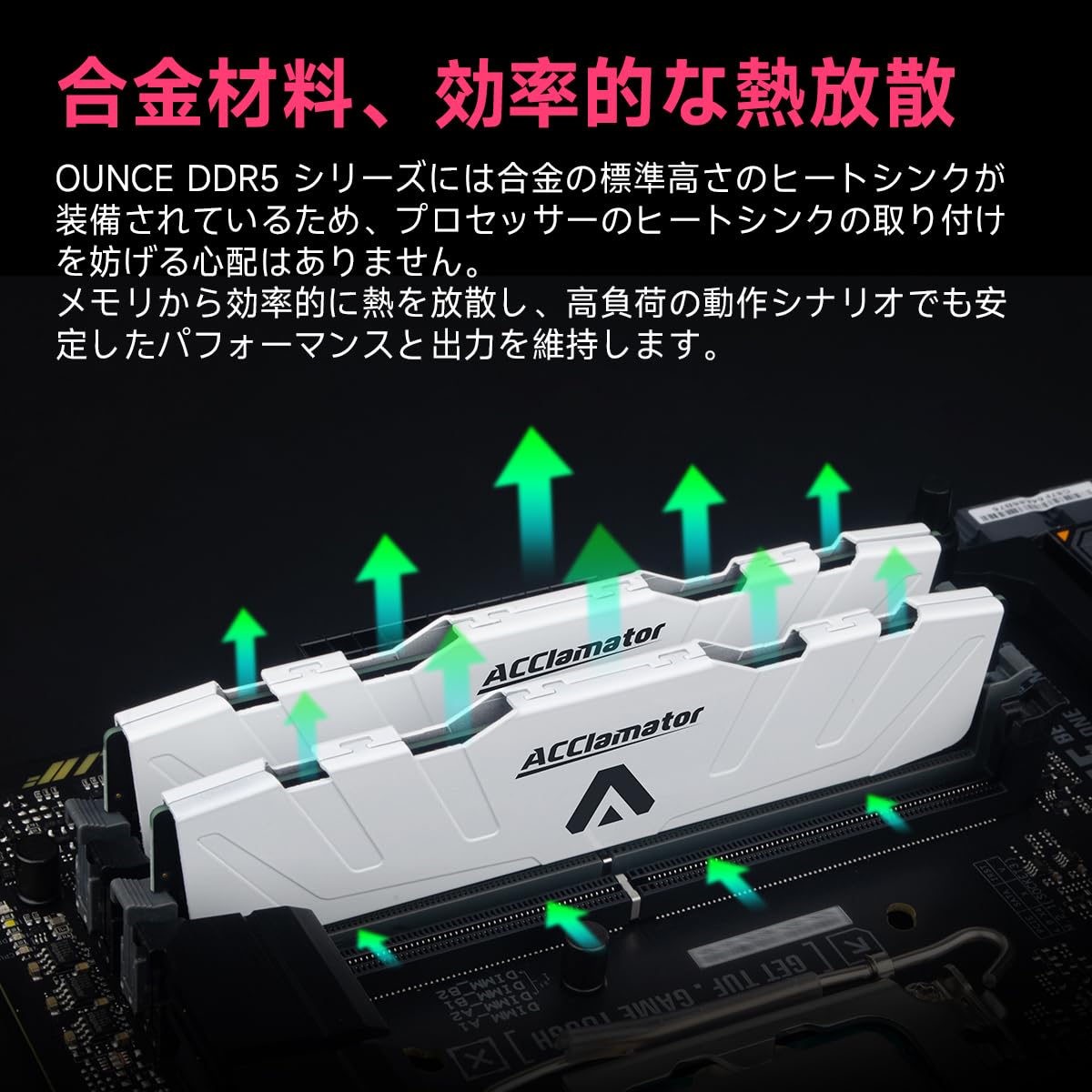 Amazon.co.jp: DDR5 32GB-5600MHz デスクトップPC用メモリ(16GB×2枚 