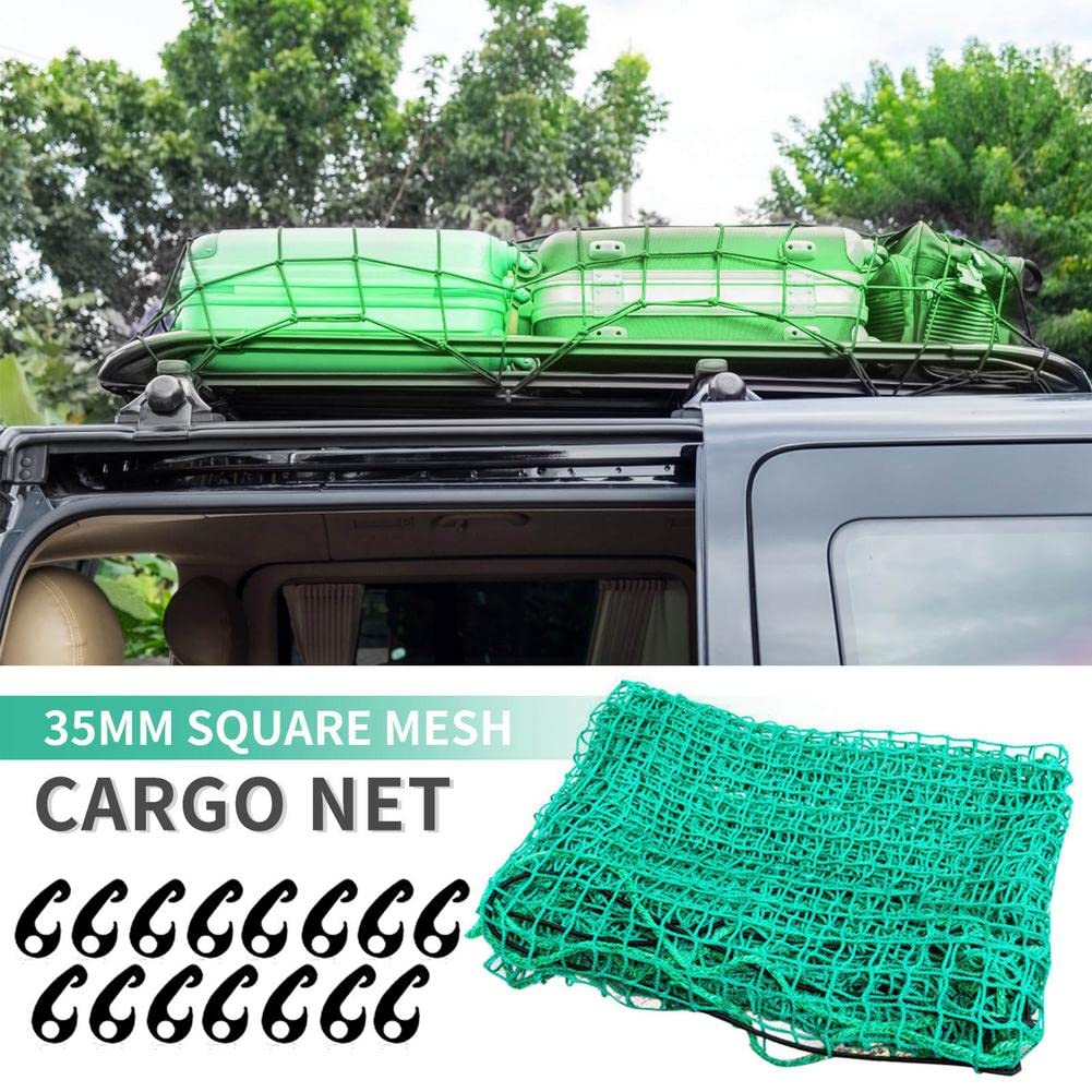 GepäCknetz Auto Kofferraum Hochleistungs -Pickup -Lkw Universal Trailer Net einfach zu verwendende Gebrauchsdauer for Auto -Cargo -Abdeckung Netz Organisator Aufbewahrungsnetzwerk Tasche Kofferraumnet