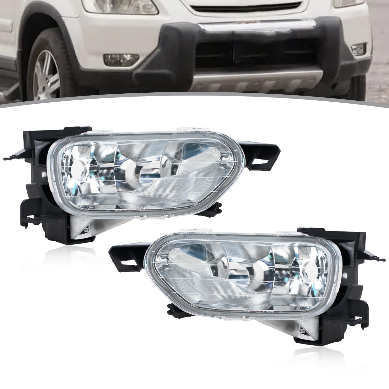 JESYMBX Front Bumper Fog Light For Honda CR-V RD5 RD7 2002 2003 2004 Driving Lamp 33951-S9A-003 33901-S9A-003 Left&Right