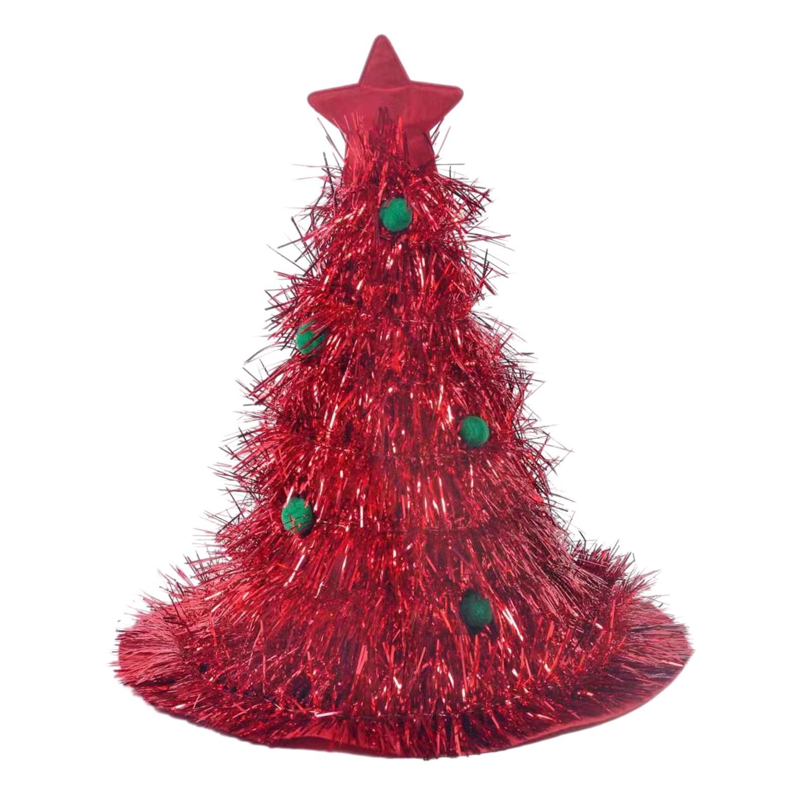 Tsophreniq Christmas Hat for Holiday Event Glitter Santa Hat for Adult Child Point PartyProp Festival Decor Christmas for Party Decor