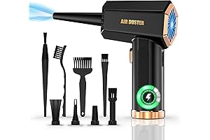 AIC Compressed Air Duster for Keyboard Cleaning - Electric Air Blower Cordless,...