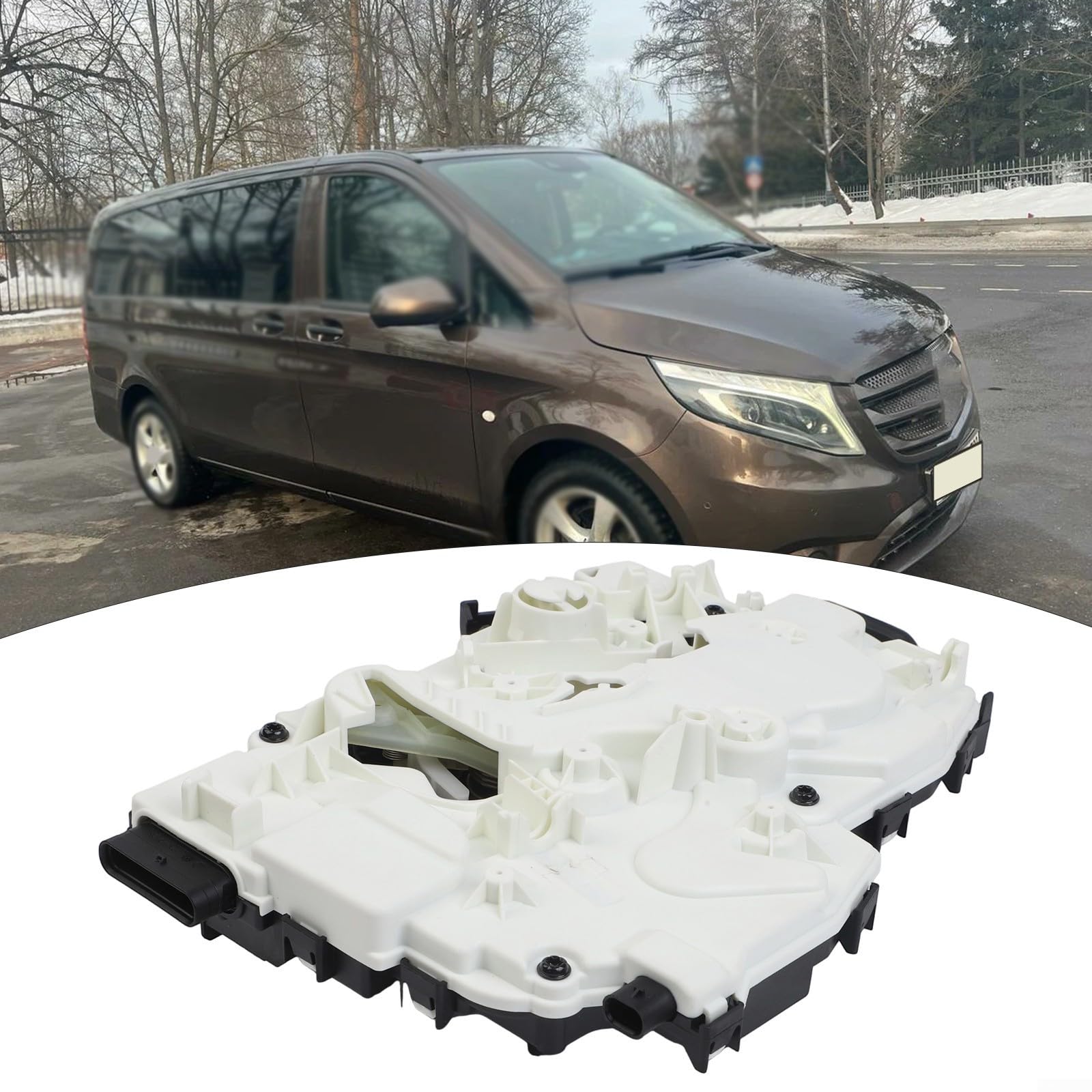 Hintere Schiebetürverriegelung Kompatibel Mit Für Mercedes Vito W447 Ersetzt A4477302702 4477302702 Einfacher Einbau Schwarz