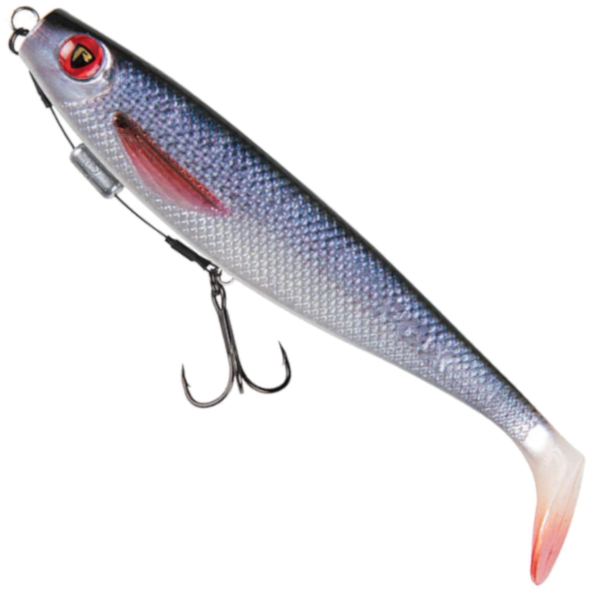 Fox Rage Pro Shad Loaded 18cm 7inch Super Natural Roach Pike Perch Fishing Lure