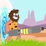 Portal Gun Game 2D : Stone Age Hero (Hunger)