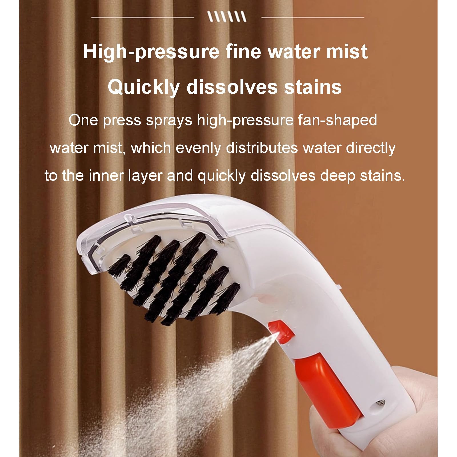 Máquina portátil de limpieza de telas, limpiador de sofás de mano multifuncional para sofás, alfombras, tapicería, pisos, colchones,550W