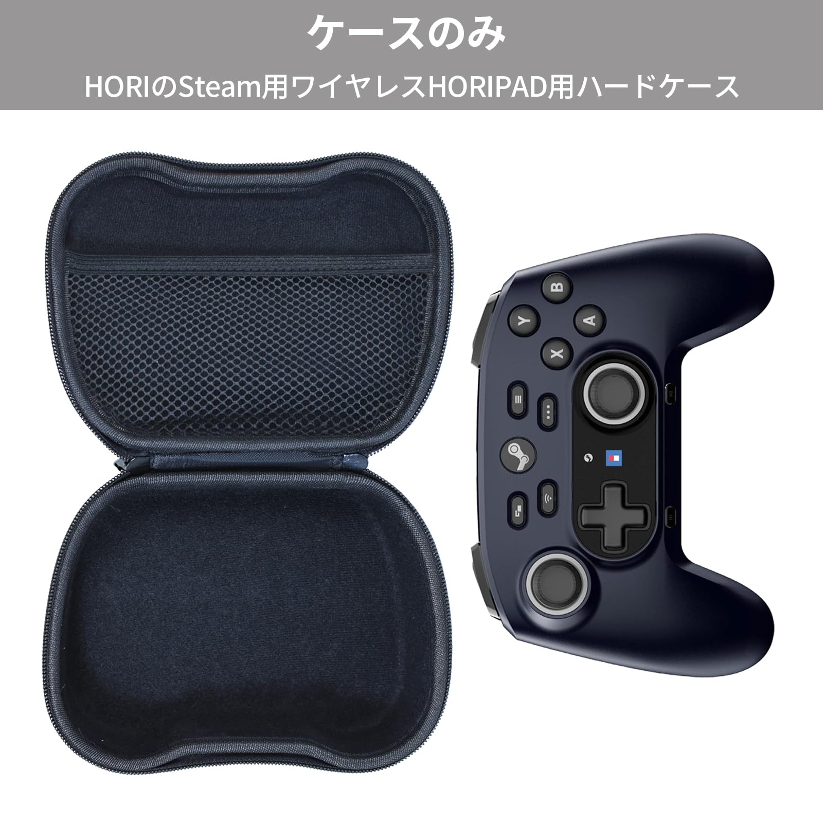Amazon | For ホリ ワイヤレスホリパッド for Steam用ポータブルハード 
