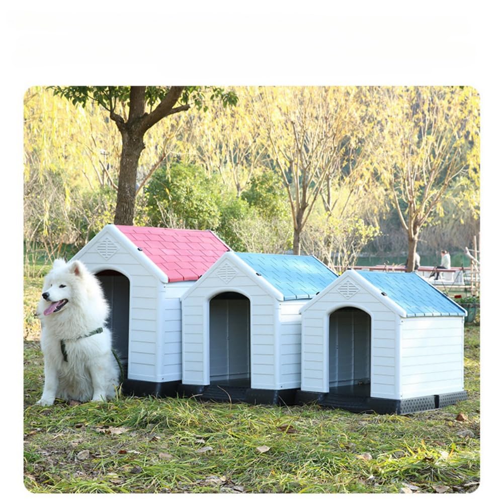 犬小屋 Amazon | Bxzzuis犬小屋 犬舎 ドッグハウス ドア付き ペットケージ