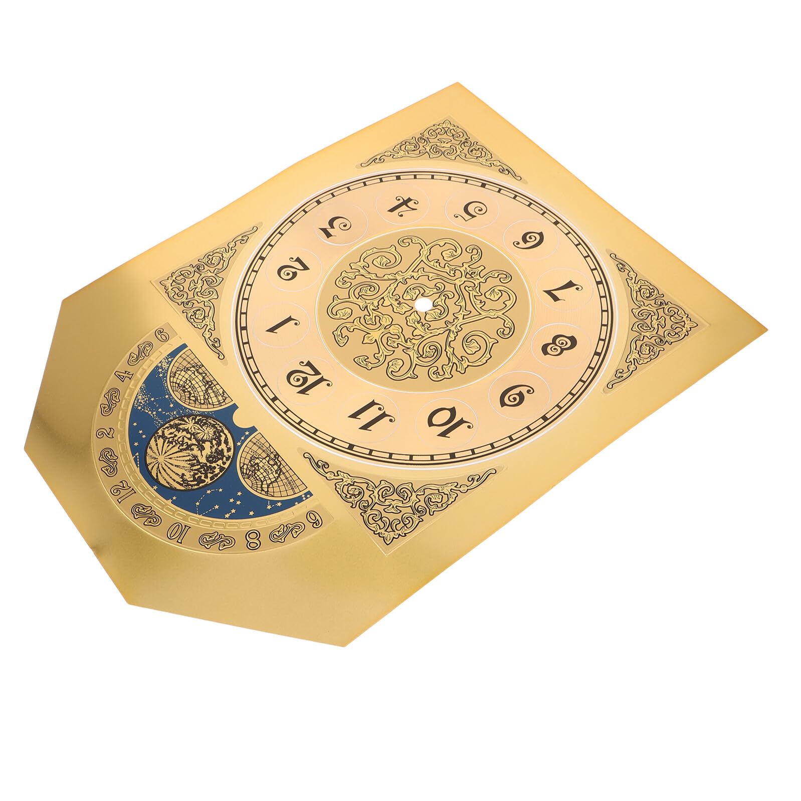 Cadran horloge DIY métal pour une décoration maison moderne