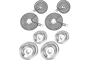 GE Range Burner and Element Unit Set