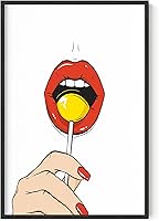 Vista 11 de Haus and Hues Póster de goma negra de David Michelangelo – Imágenes para decoración de pared de dormitorio, imágenes estéticas negras estéticas